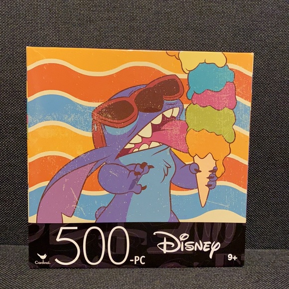 Disney Retro Puzzles Mickey Minnie Stitch - Picture 4 of 6